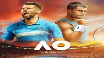 نهائي أستراليا المفتوحة.. القنوات الناقلة لمواجهة الكاراز وجوكوفيتش في صراع التتويج بلقب التنس